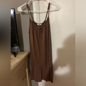 brown pacsun dress